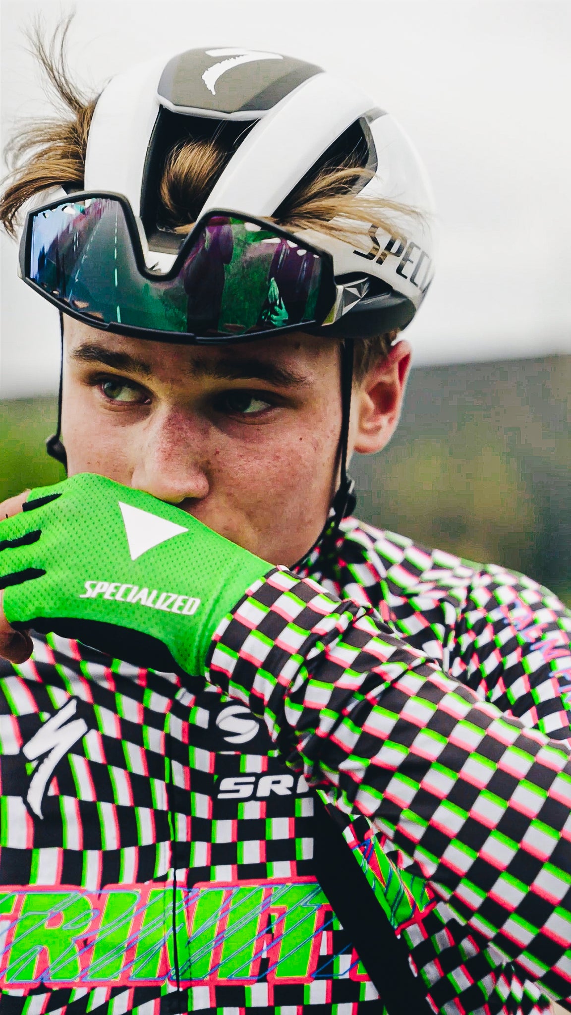 TRINITY Racing Fingerless Gloves